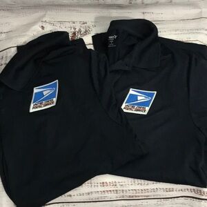USPS Navy Blue Polo Shirt Unisex